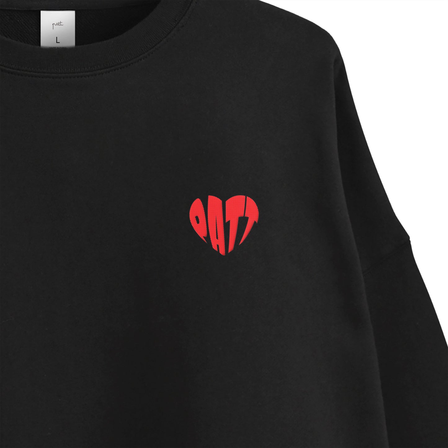 HEART LOGO SWEATSHIRT