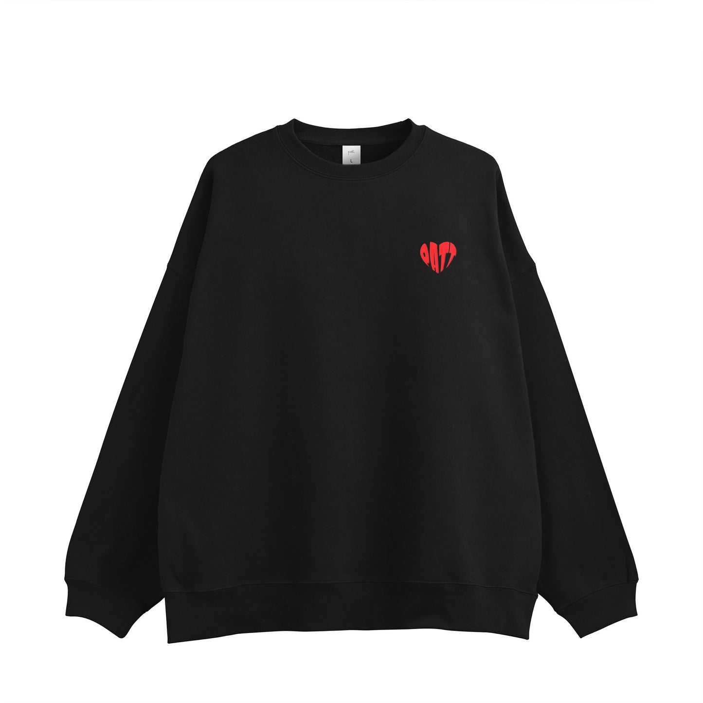 HEART LOGO SWEATSHIRT