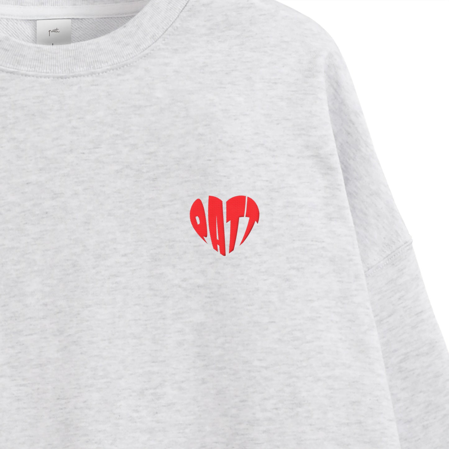 HEART LOGO SWEATSHIRT