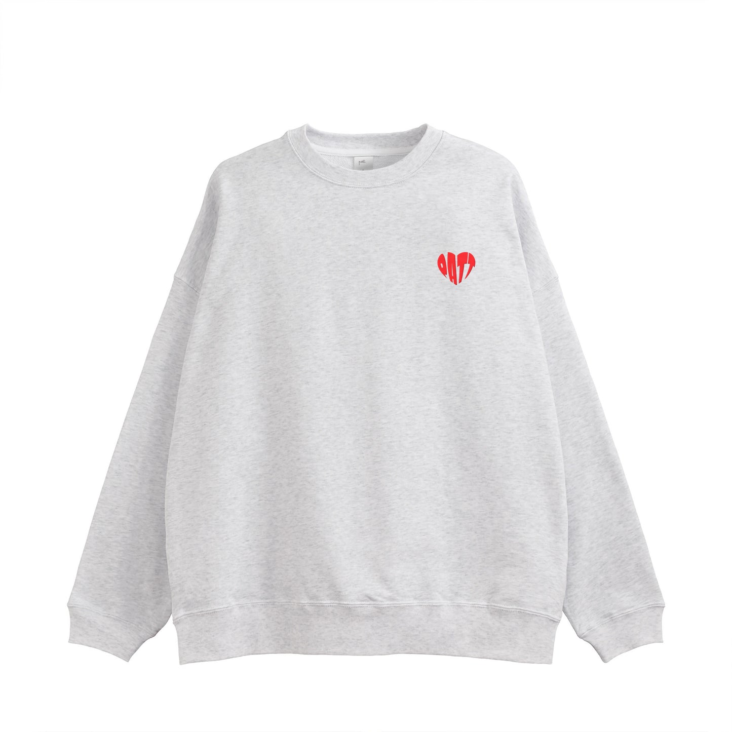 HEART LOGO SWEATSHIRT