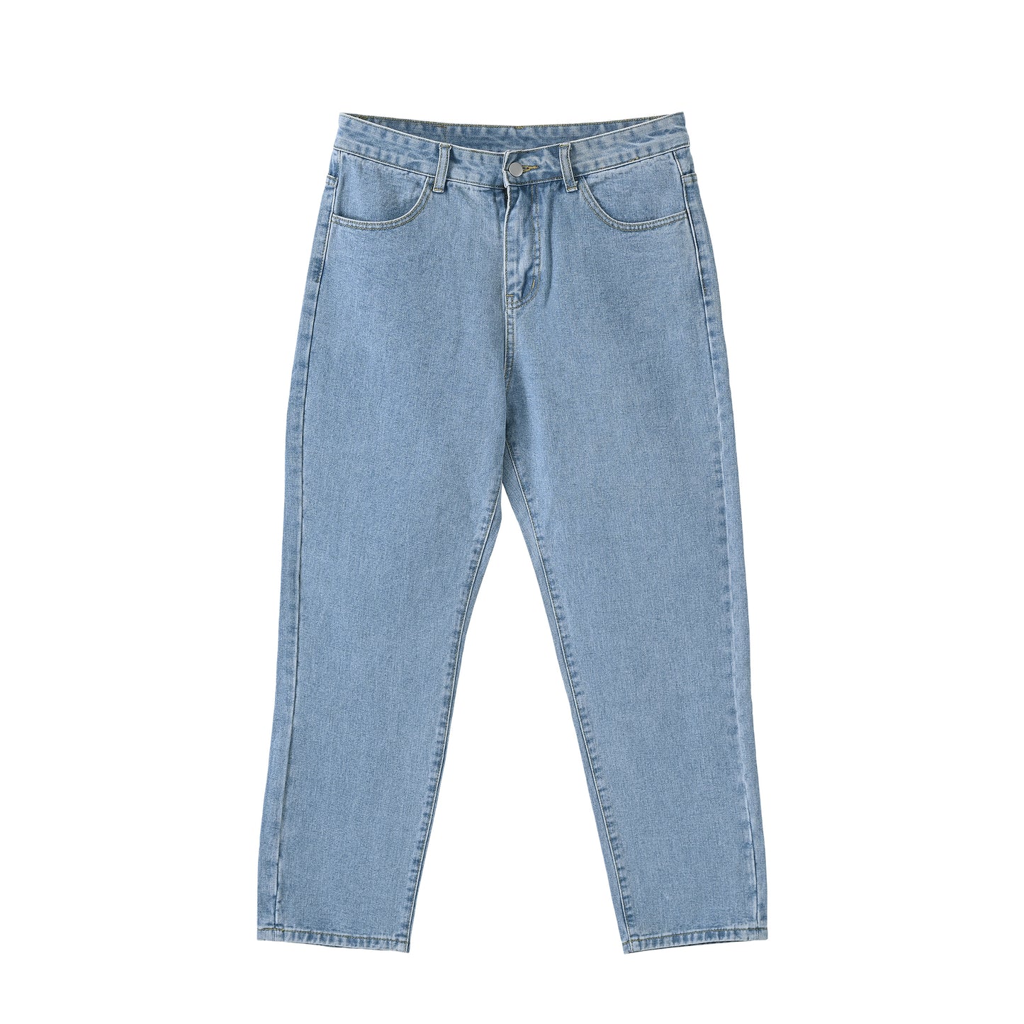 REGULAR TAPERED DENIM PANTS