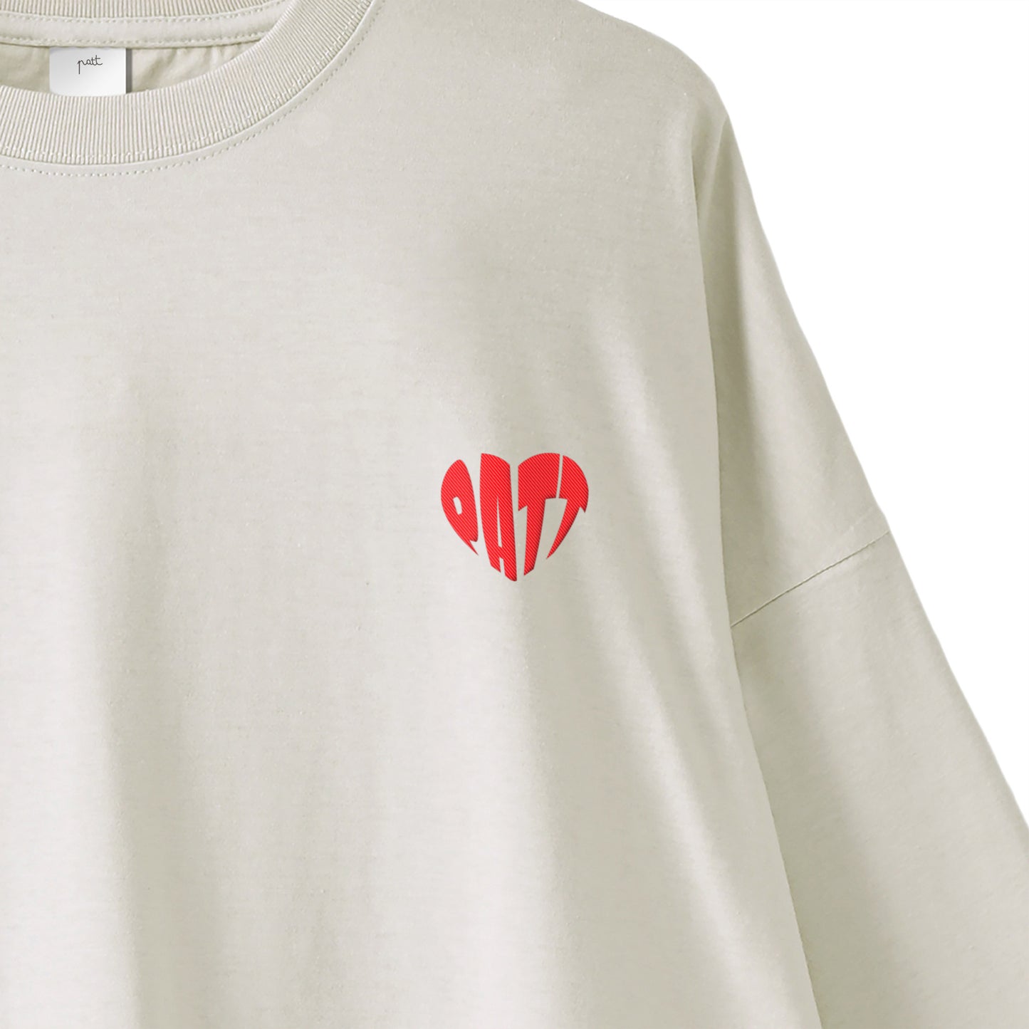 HEART LOGO LONG SLEEVE TEE